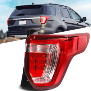 FIONE for Ford Explorer Tail Light Assembly 2016 2017 2018 2019 Brake Rear Lamp Police Interceptor Utility Taillights Replacement Rigth Passenger Side RH FB5Z13404A