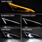 FIONE C8 10 Pins Full LED Headlight Assembly for Chevy Corvette 2020-2025